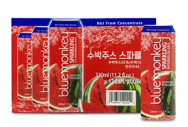 신세계푸드, 베트남 블루몽키 수박주스 스파클링 수입