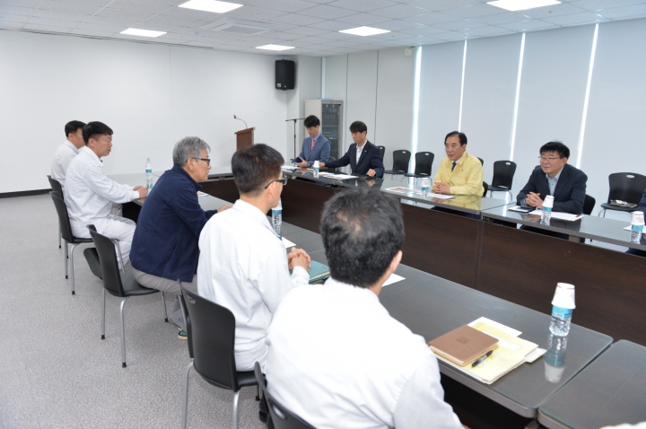 박윤국 포천시장, ㈜오뗄 방문하여 기업경영 불편사항 구체적 해결책 제시