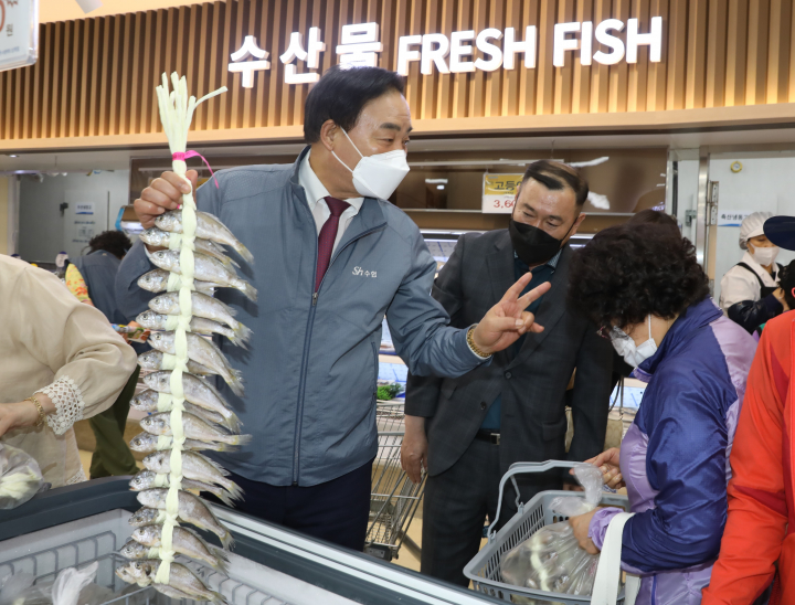 수협, 바다마트 상계점에 수산물 전문매장 개점