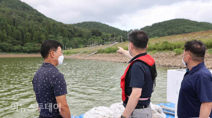 고성 대가저수지, 전국카누대회장으로 탈바꿈