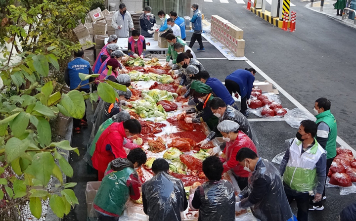 남양주시 퇴계원읍, 행복 가득 사랑의 김장 나누기 행사