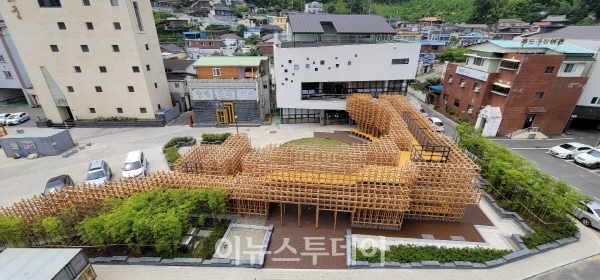 하동군 우드 정글짐, 2021년 공공분야 목조건축 공모사업 최우수