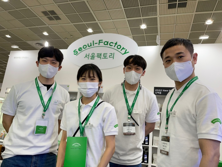 [2022서울커피엑스포] 이동욱 서울팩토리 과장 트렌드에 맞춰 홈카페 키트도 준비했어요