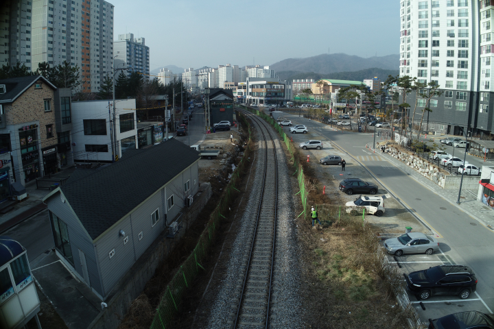 동해시, 북삼동 아파트 밀집지역 평면건널목 설치