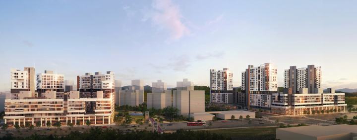 도담 아파트 조감도