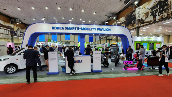 영광 e-모빌리티 기업, 2022 하노이 한류박람회 참가