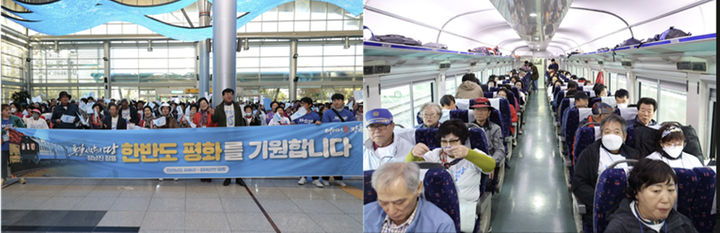 장흥군, 정남진장흥 통일열차 최북단 도라산역 방문