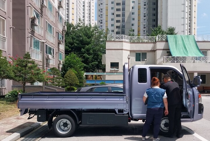 BYD 1톤 전기트럭 T4K 찾아가는 시승 캠페인
