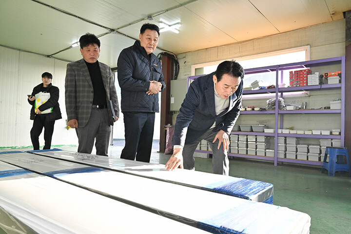백영현 포천시장, 신영·동진가설전기·거성금속 방문