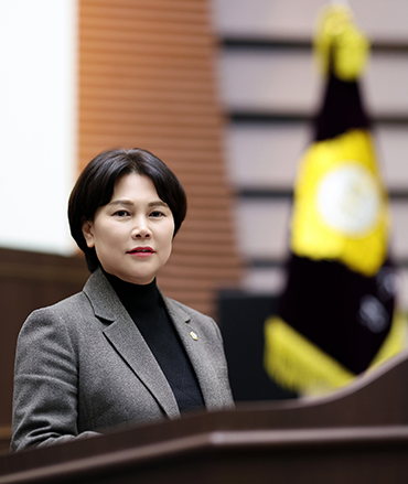 광주시의회 조예란 의원, 오포권역 노인복지관 건립 관련 5분 발언