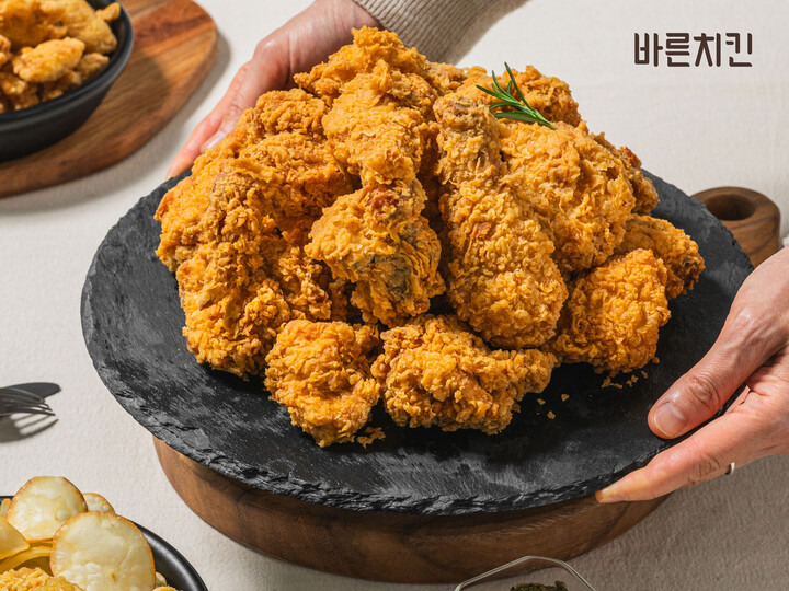 바른치킨, 전 메뉴 저나트륨 치킨 적용