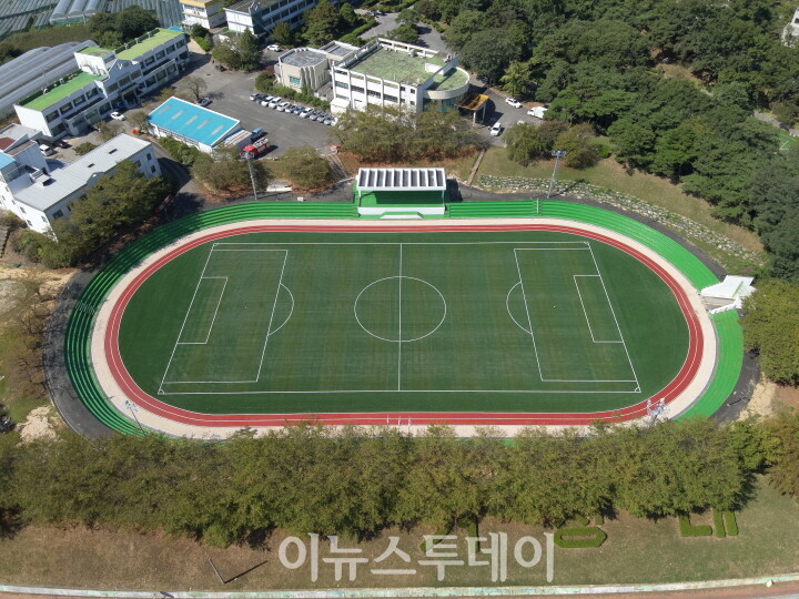 거창대학, 노후·불량 운동장 시설 개선 완료