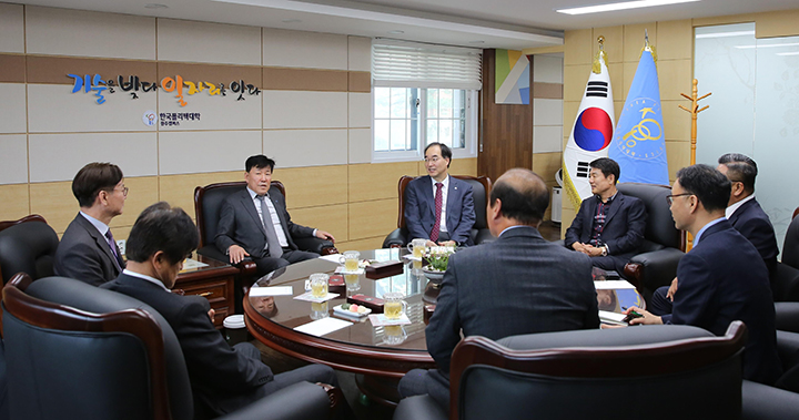 이철수 한국폴리텍 이사장, 원주캠퍼스 찾아 발전 방향 논의