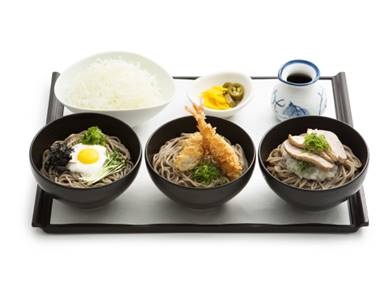[신제품] 아워홈 사보텐, 여름 별미 삼색소바
