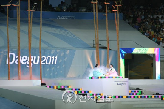 [대구세계육상] 세계 육상인의 축제 개회식 공연
