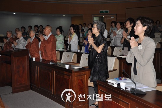 명성스님 불교여성광장 건립 여성불교사 역사적 전기될 것