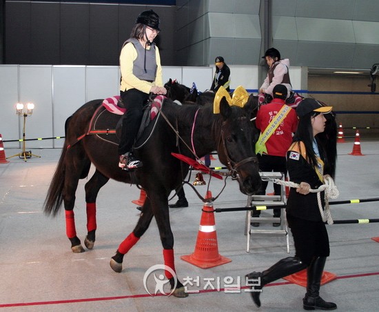 [포토] 제10회 농어촌체험학습박람회 승마가 재미있어요