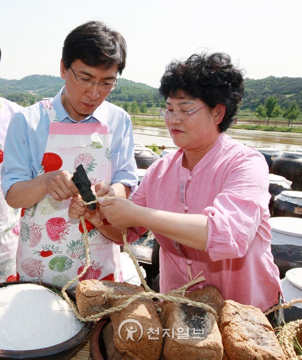 안희정 지사, 논산 현장 방문…  3농혁신 귀농 성공 모델
