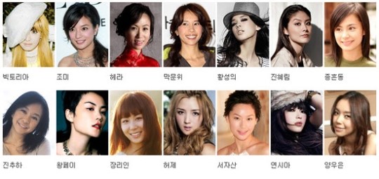 중국 가수출신 헤라 국내포털사이트 중국 인기연예인 3위 화제