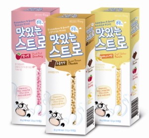 건국유업, 흰우유의 변신 맛있는 스트로 출시