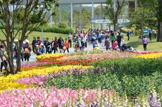 순천만정원, 황금연휴 기간 28만 명 이상 다녀가
