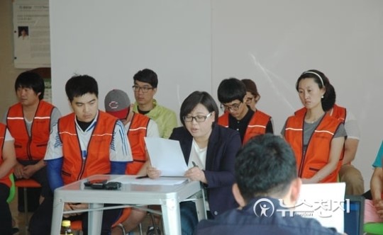 [포토] 아산시 한사랑병원 경매관련 모든 진실 밝혀져야 한다
