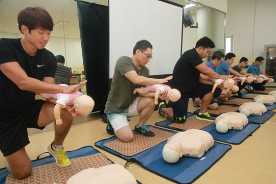 구로소방서, 구로구민체육센터서 응급처치 실습교육