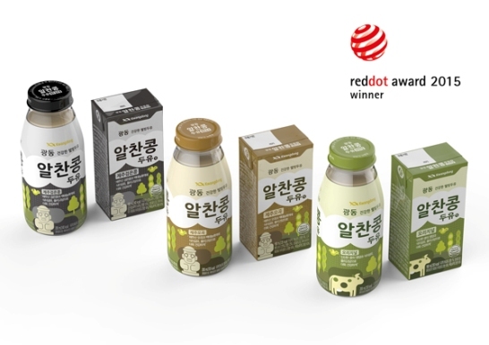 광동제약 디자인, 독일도 인정…2015 레드닷 어워드서 수상