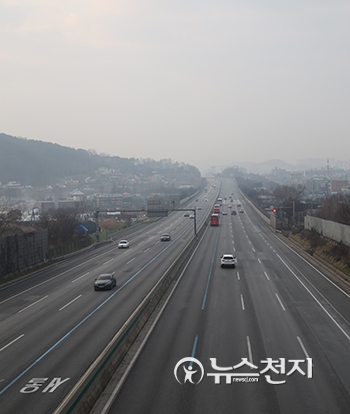 [천안] 새해 첫날 원활한 경부고속도로