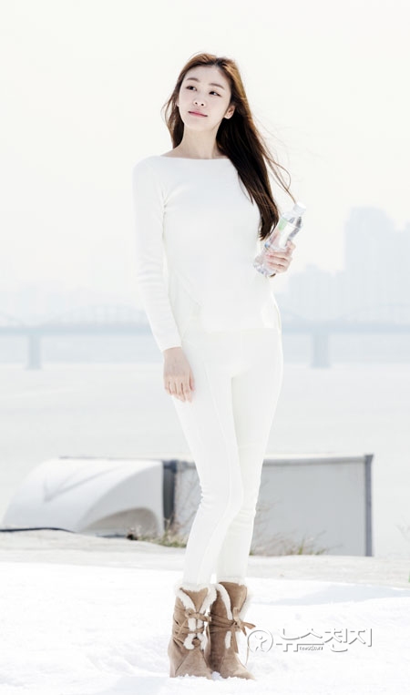 김연아, 2018 동계올림픽 강원평창수 광고 비하인드컷