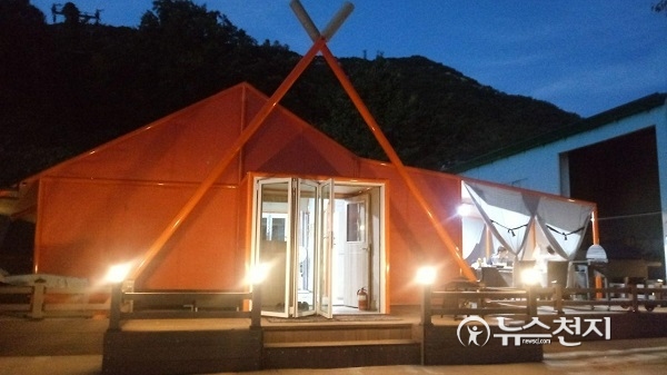 [인천] 자연휴양림 석모도에 글램핑 캠핑텔 선보여