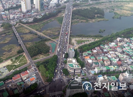 울산경찰청 다운사거리 전면 교통체계 개선사업