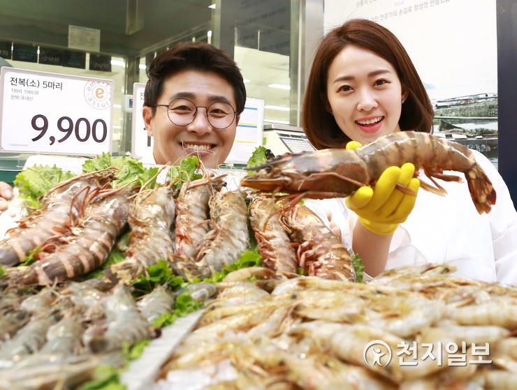 맛은 랍스터이지만, 새우입니다
