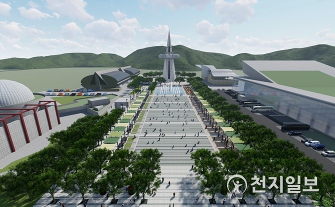 대전 엑스포기념구역 기부채납 시설 조성… 100억 공사·11월 완공 예정