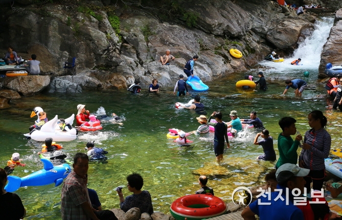 [구례] 피아골 계곡에서 더위 탈출