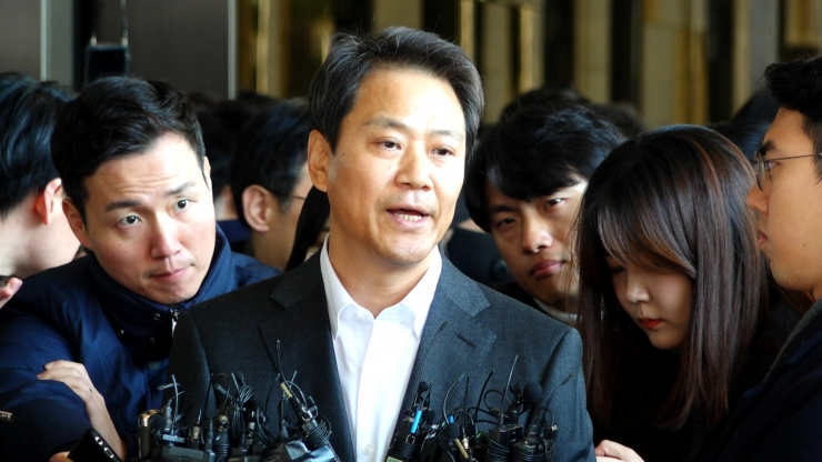 [천지일보 영상뉴스] 임종석 이번 사건, 분명한 목적으로 기획… 피의자 신분 검찰 출석