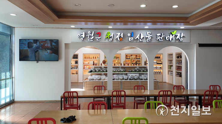 영월군, 임산물 판매장 본격 운영