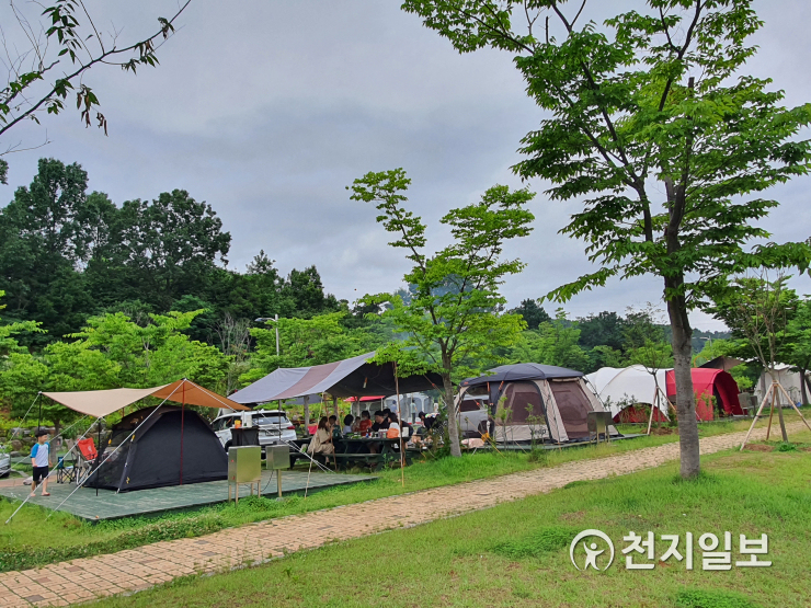 [지역명소] 섬진강변 따라 펼쳐진 자연 향기에 취하다… 순창 향가유원지 캠핑 만끽