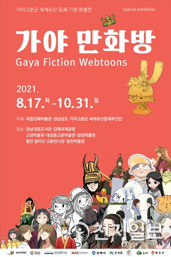 경남, 가야고분군 세계유산 등재 기원 특별전 17일부터