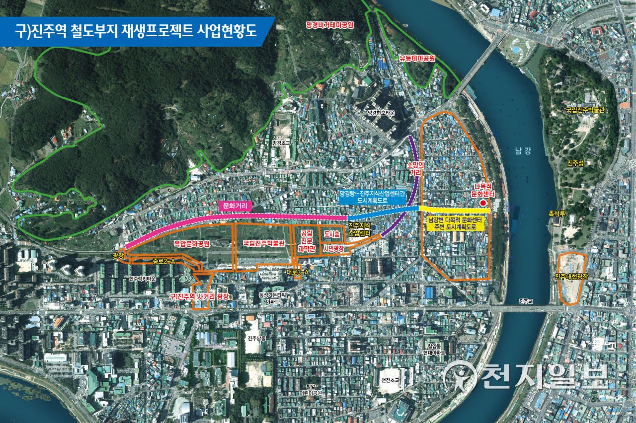 진주시, 옛 진주역-진주성 문화관광 실크로드로 잇는다