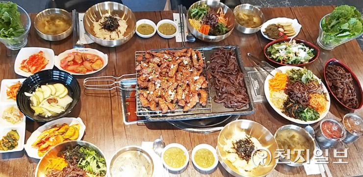 곡성군, 흑돼지 석쇠구이 깨비정식 출시