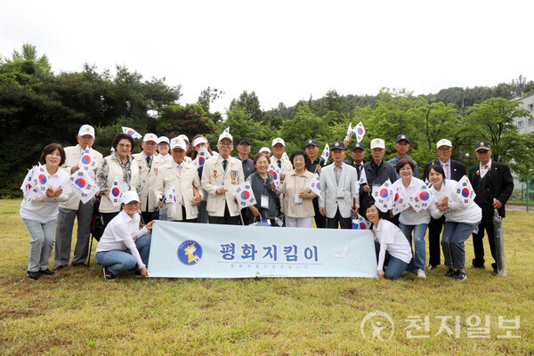 신천지자원봉사단 춘천지부, 보훈의 달, 평화지킴이 활동 눈길