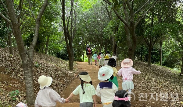 광양시, 유아숲체험원 산림청 등록 완료