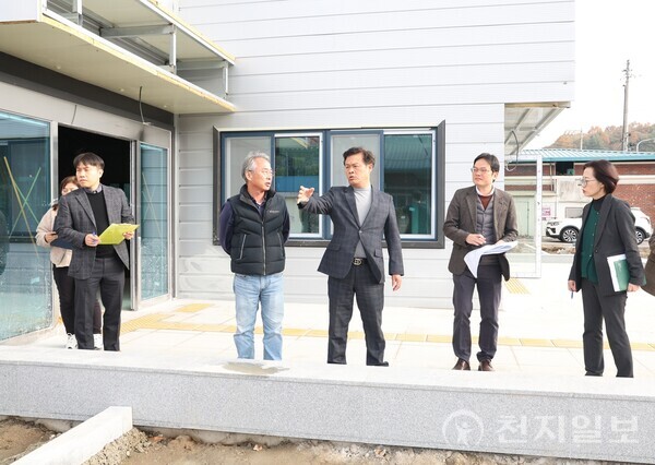 이학수 정읍시장, 주요 사업장 현장 점검