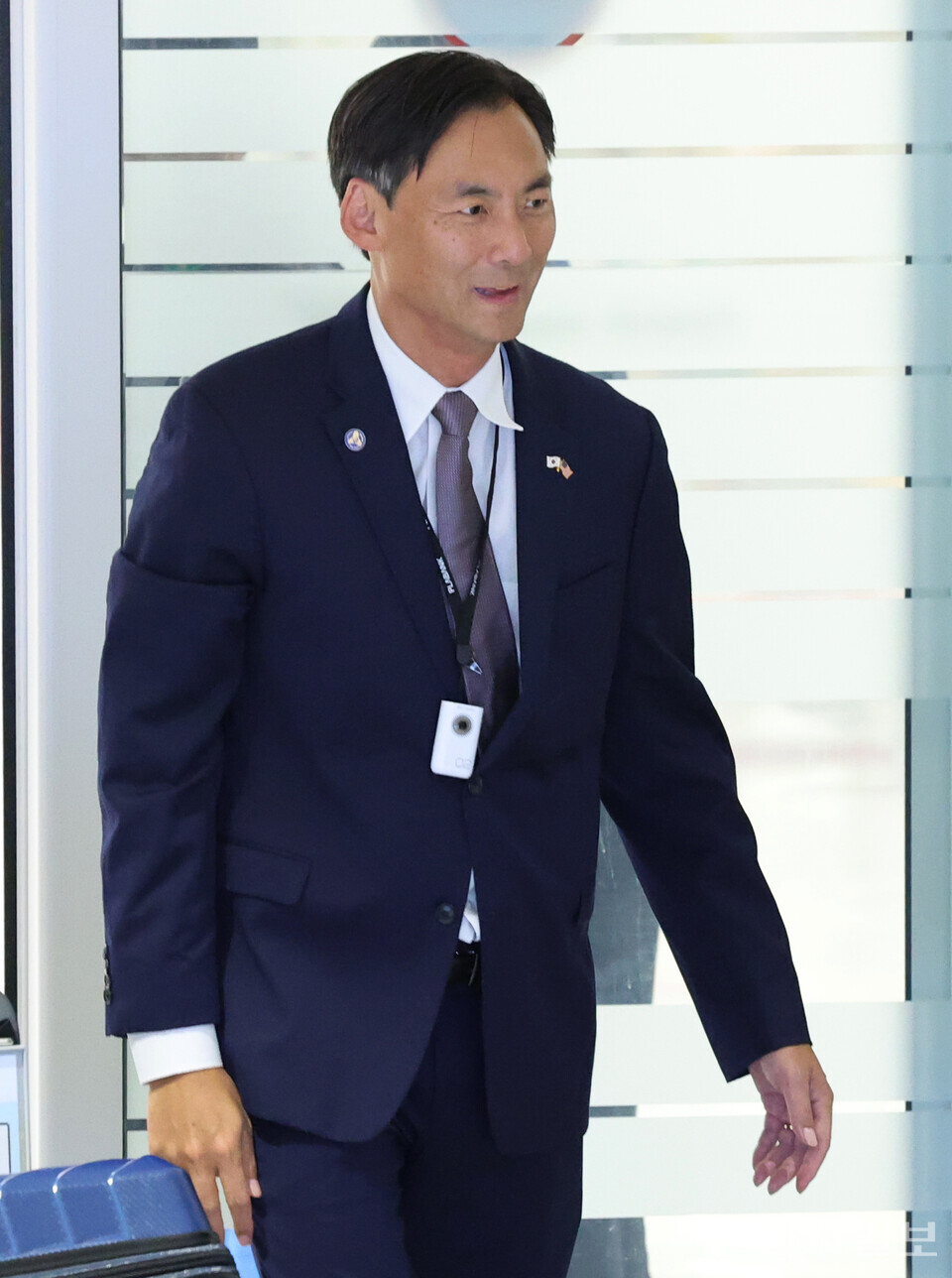 [포토] '국제선거감시단' 모스 탄 전 미국 대사, 방한