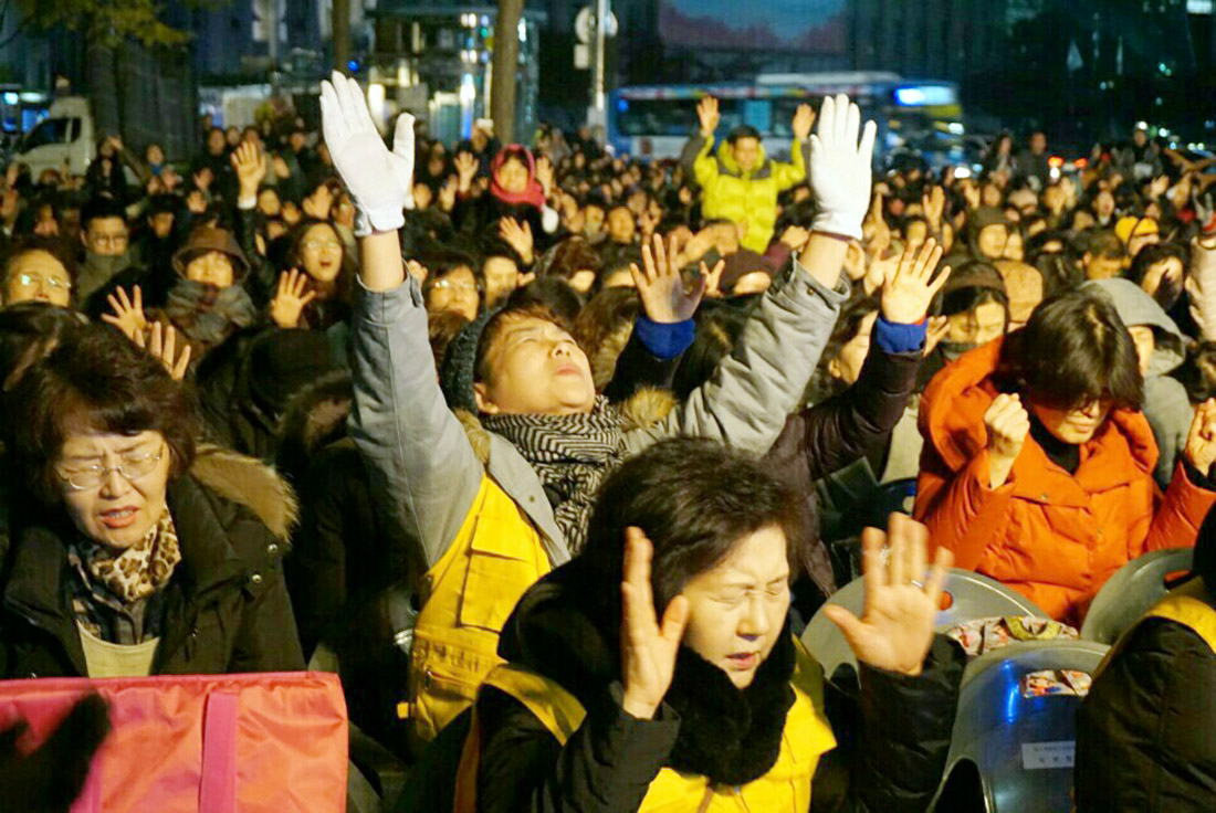 19회차 맞는 미스바구국기도회...기독교인 발걸음 계속 이어져