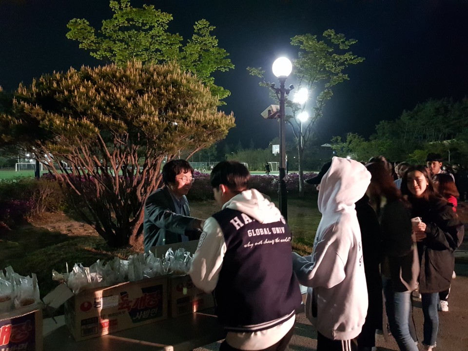 신세계푸드·한동대, 무료 아침밥과 야식 이벤트 진행