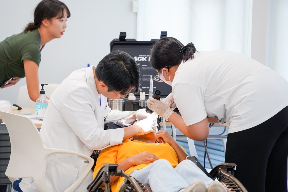 성누가회 의료선교회 힐링핸즈, 동대문구 의료봉사