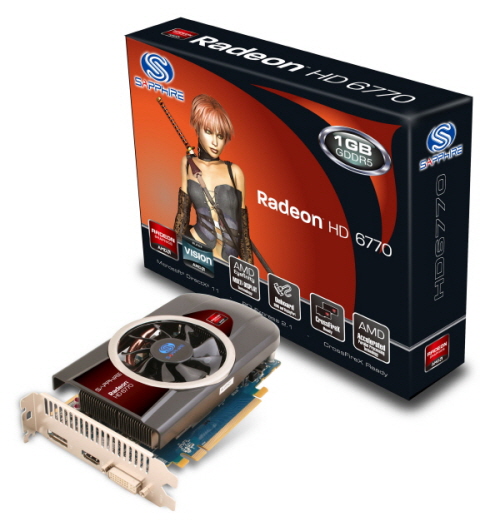 이엠텍, 사파이어 라데온 HD 6770 / 6750 출시