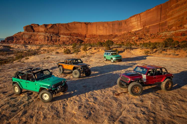 지프(Jeep®), 2024 이스터 지프 사파리(2024 EJS)서  콘셉트카 4종 공개